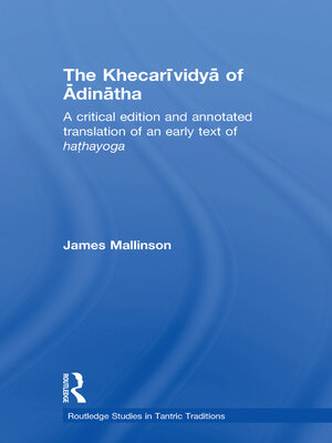 cover image of The Khecarividya of Adinatha